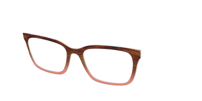 The Woodgrain to Peach Gradient