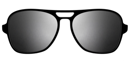 The Polarized Silver Reflective Sun Top