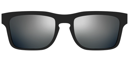 The Polarized Silver Reflective Sun Top