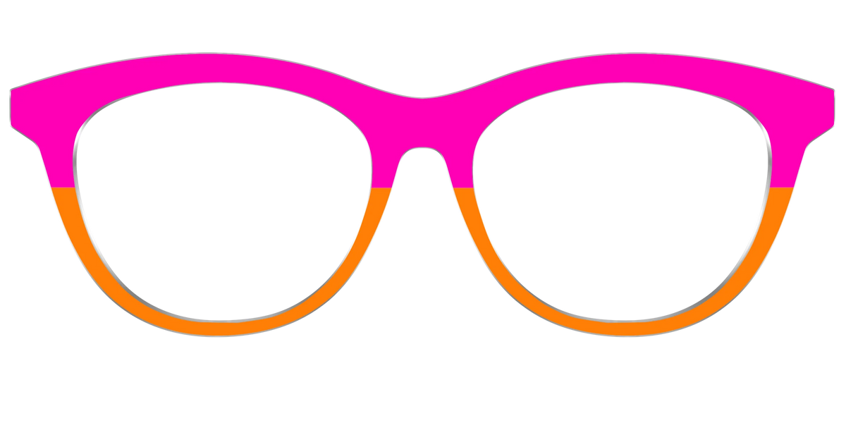 The Cerise and Tangerine Split