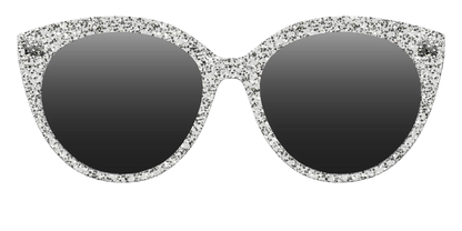 The Polarized Silver Sparkle Sun Top