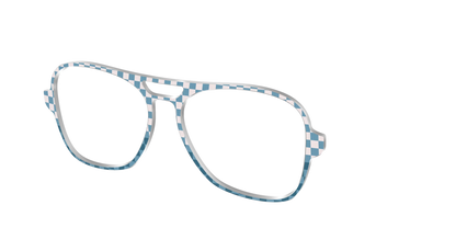 The Cerulean Check Split