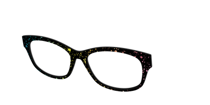 The Rainbow Foil Splatter