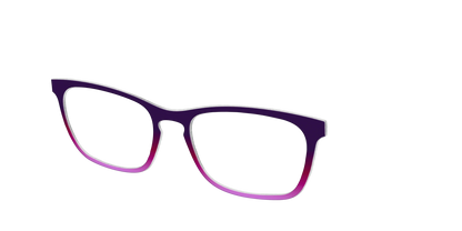The Black To Jungle Orchid Gradient