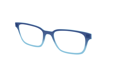 The Indigo to Sky Blue Gradient Crystal