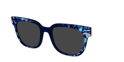 The Polarized Indigo Tortoise Sun Top