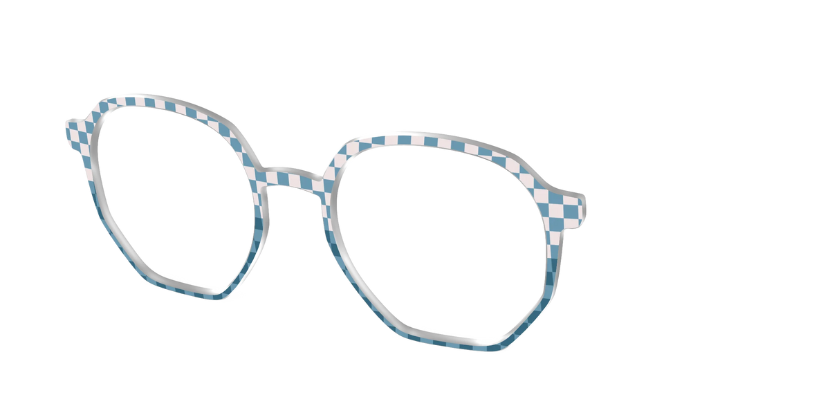 The Cerulean Check Split