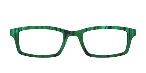 The Emerald Moire Stripes