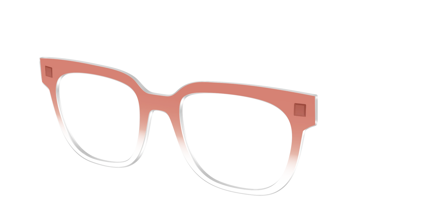 The Burnt Orange Gradient Crystal