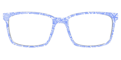 The Reef Blue Shell Lace