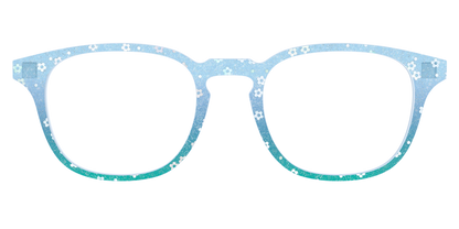 The Sky Blue Crystal with Daisy Glitter