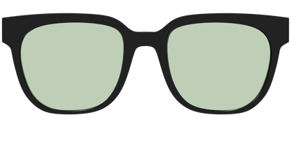 The Black With Sage Green Lens