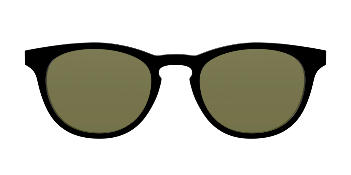 The Black with Green Racquet Sport Lens