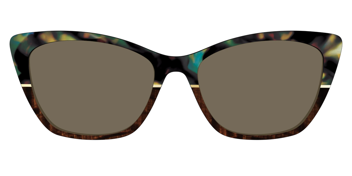 The Polarized Mirage Split with Gold Foil Sun Top