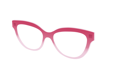 The Flamingo to Blush Gradient Crystal