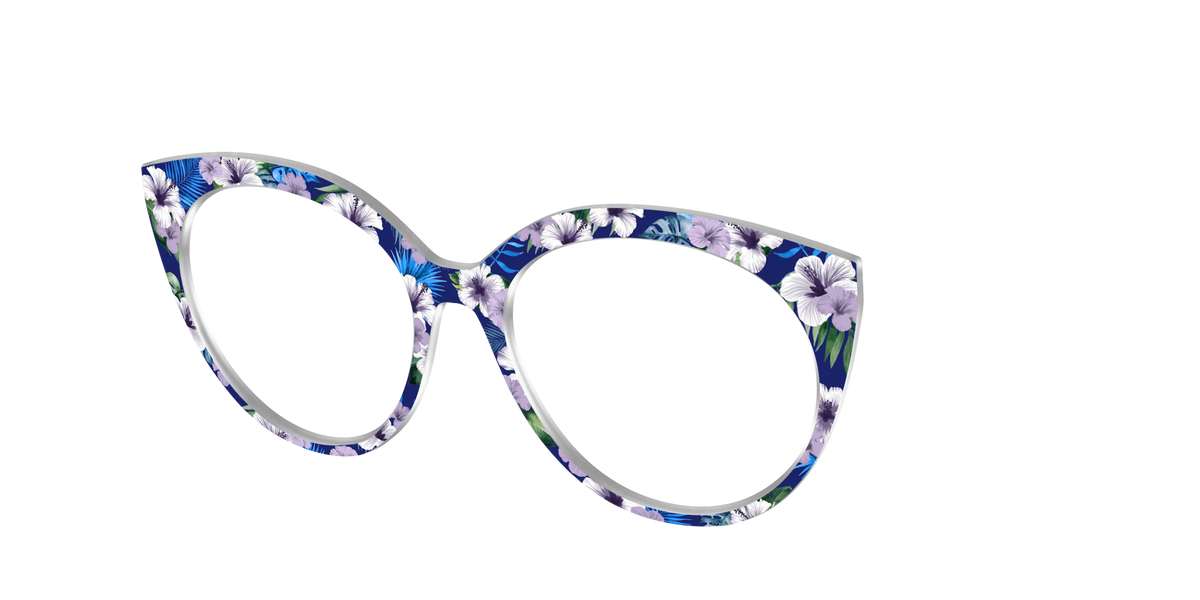 The Tropical Blue Blossoms