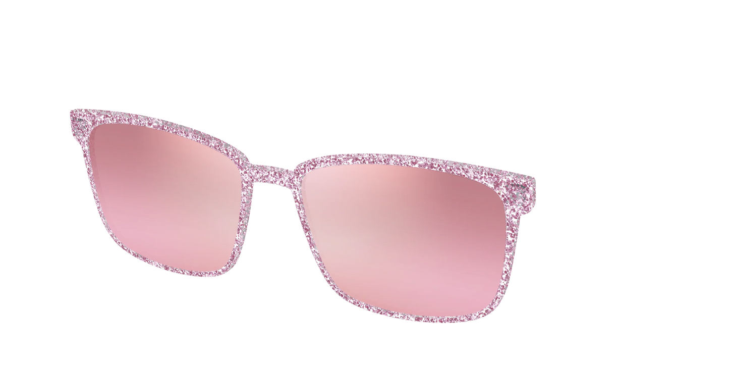 The Polarized Rose Gold Sparkle Sun Top