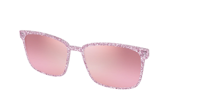 The Polarized Rose Gold Sparkle Sun Top