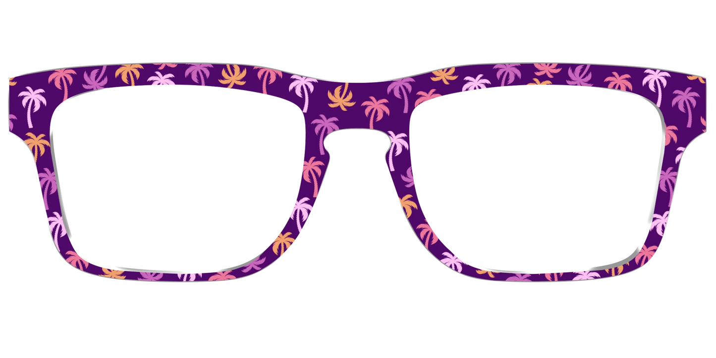 The Violet Palm Trees