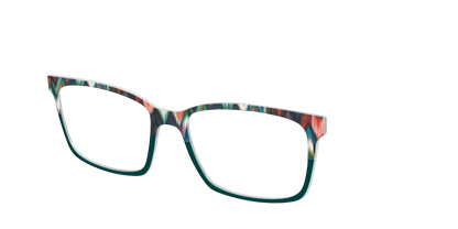 The Teal Ikat Split