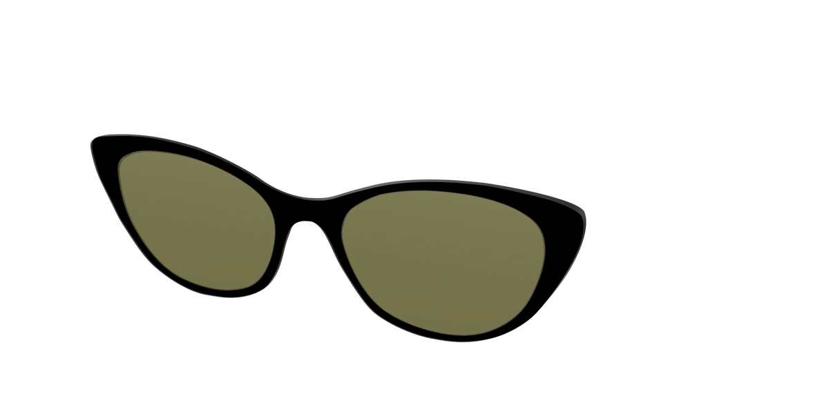 The Black with Green Racquet Sport Lens