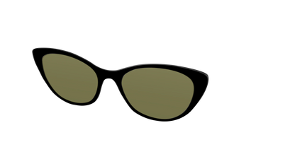 The Black with Green Racquet Sport Lens