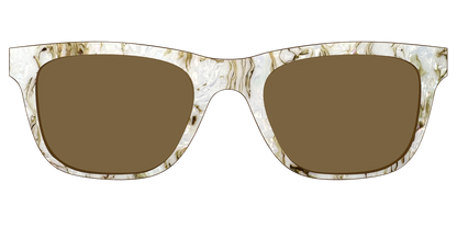 The Polarized Ivory Sand Pearl Shell Sun Top
