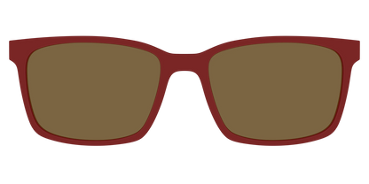 The Polarized Burgundy Sun Top