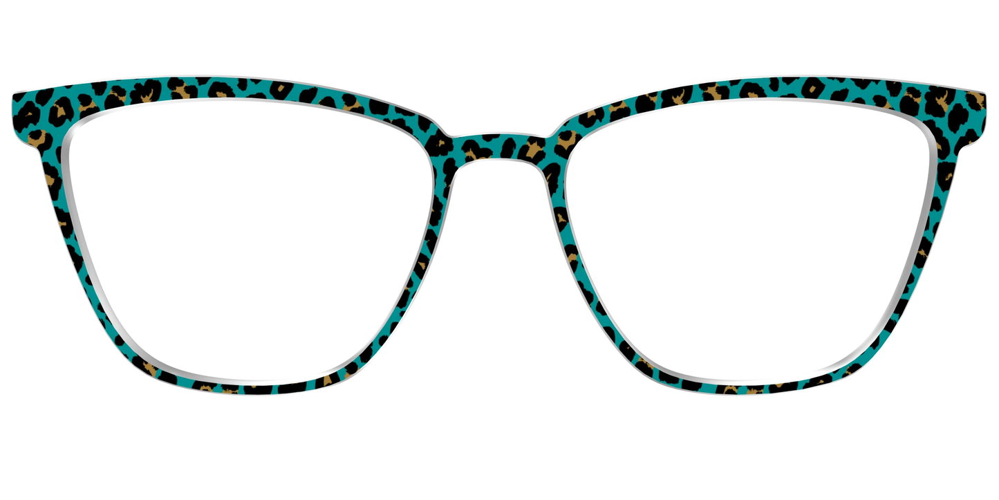 The Teal Leopard