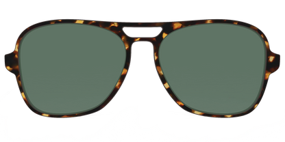 The Non-Polarized Green Tortoise Sun Top