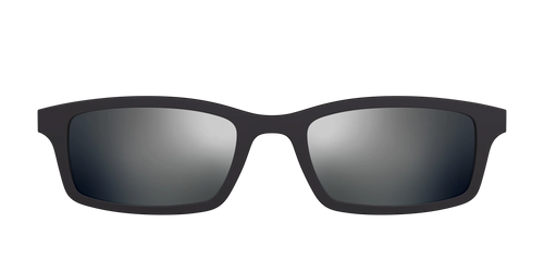 The Polarized Silver Reflective Sun Top