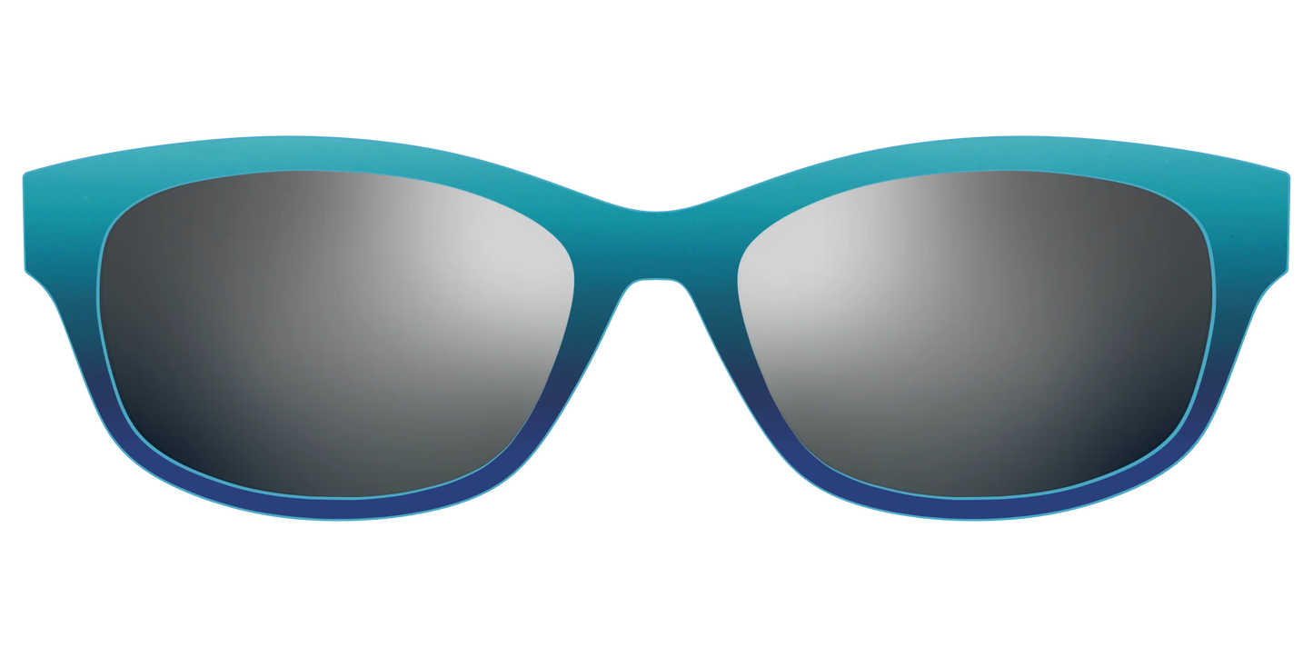 The Polarized Ocean Blue Sun Top