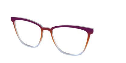 The Raspberry to Periwinkle Gradient