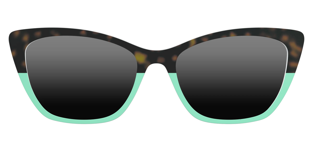 The Polarized Matcha Split Sun Top