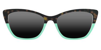 The Polarized Matcha Split Sun Top