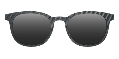 The Polarized Obsidian Stripe Sun Top