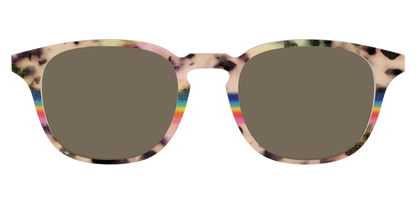 The Polarized Prism Split Tortoise Sun Top