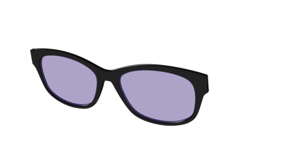 The Black With Celestial Purple Lens