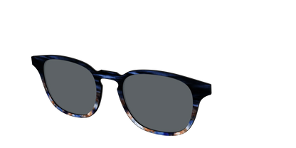 The Polarized Blue Horn Tortoise Sun Top