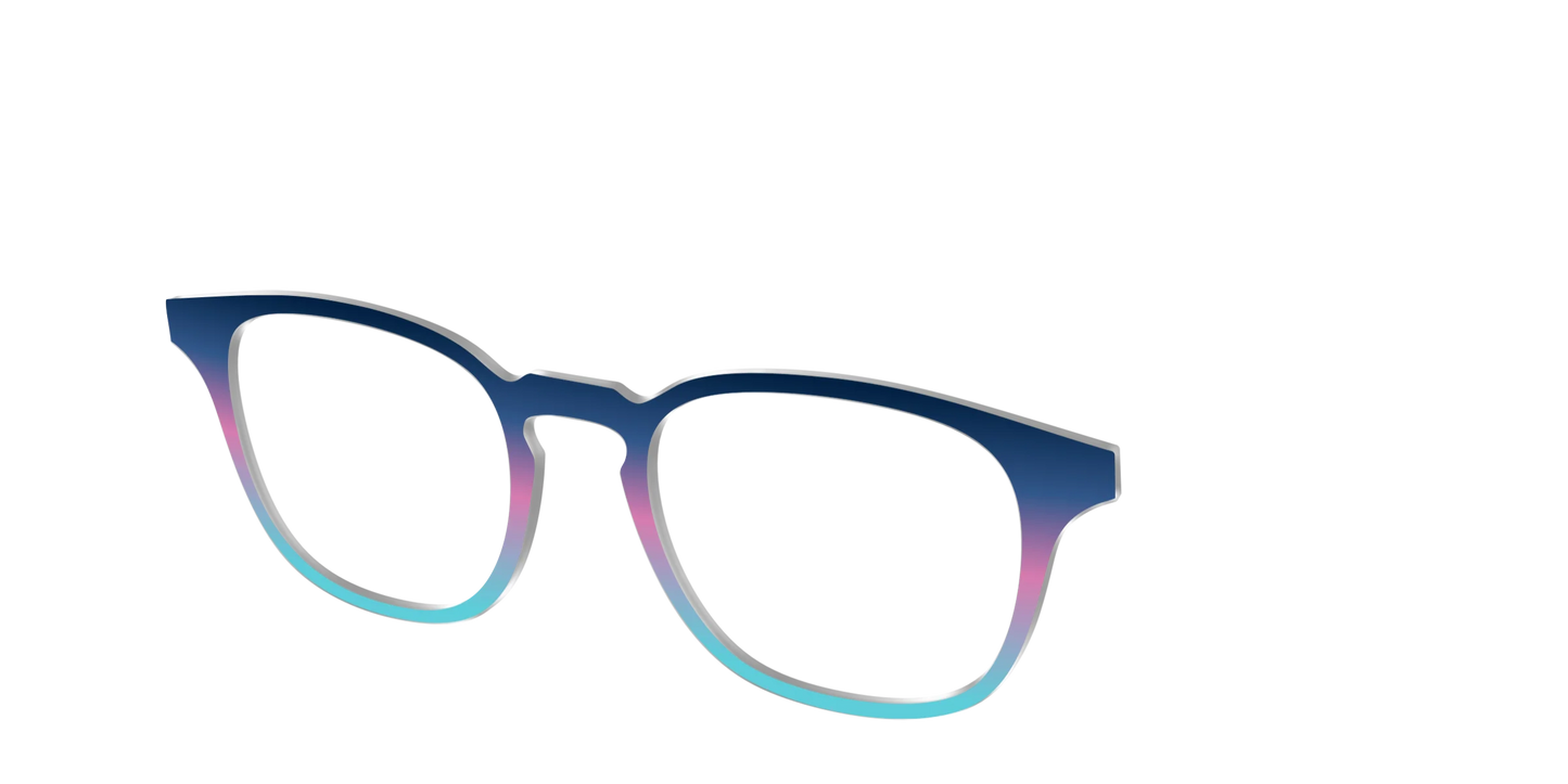 The Midnight to Aquamarine Gradient