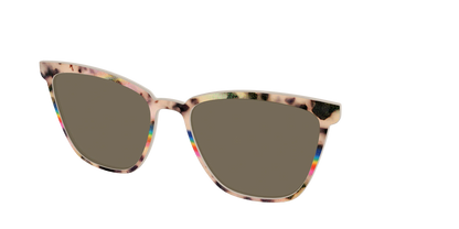 The Polarized Prism Split Tortoise Sun Top
