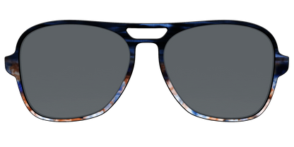 The Polarized Blue Horn Tortoise Sun Top