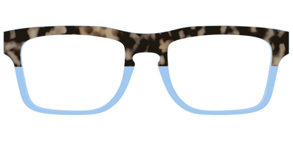 The Denim Tortoise Crystal Split