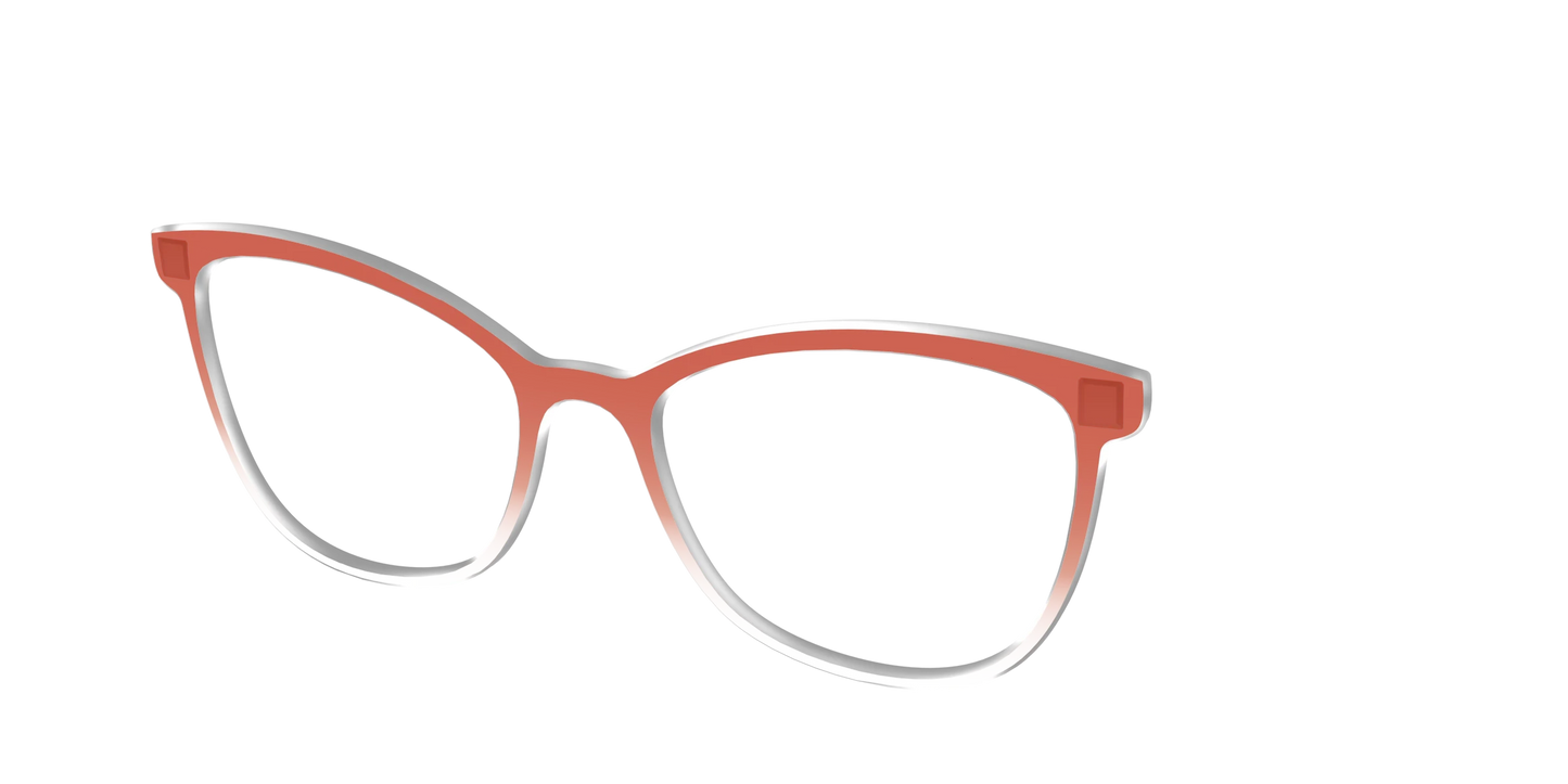 The Burnt Orange Gradient Crystal