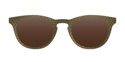 The Polarized Honeycomb Sun Top