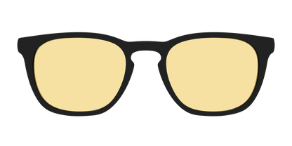 The Black With Citrine Yellow Lens