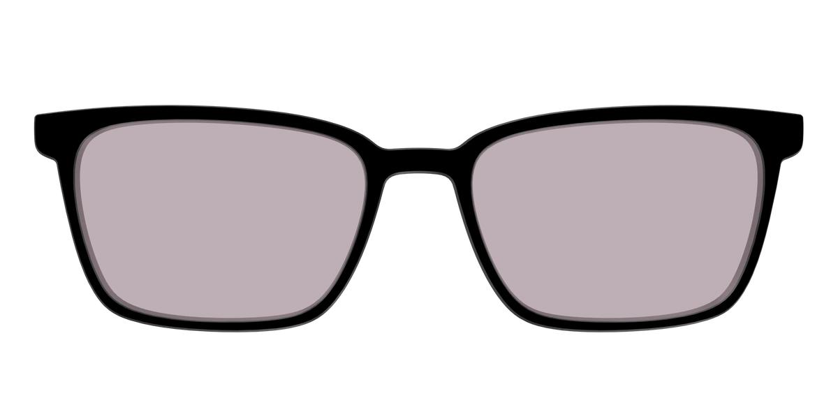 The Black with Gray Gaming Lens
