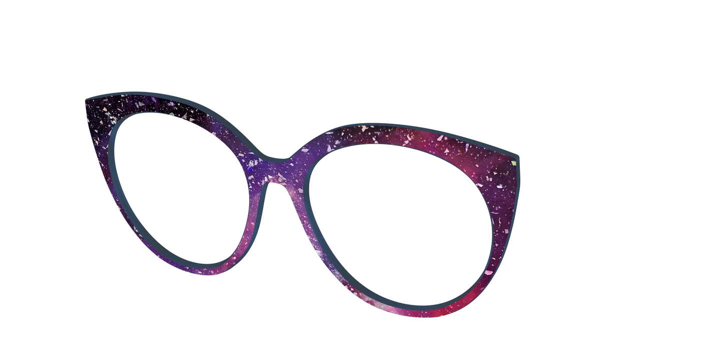 The Twilight Sky with Holographic Glitter