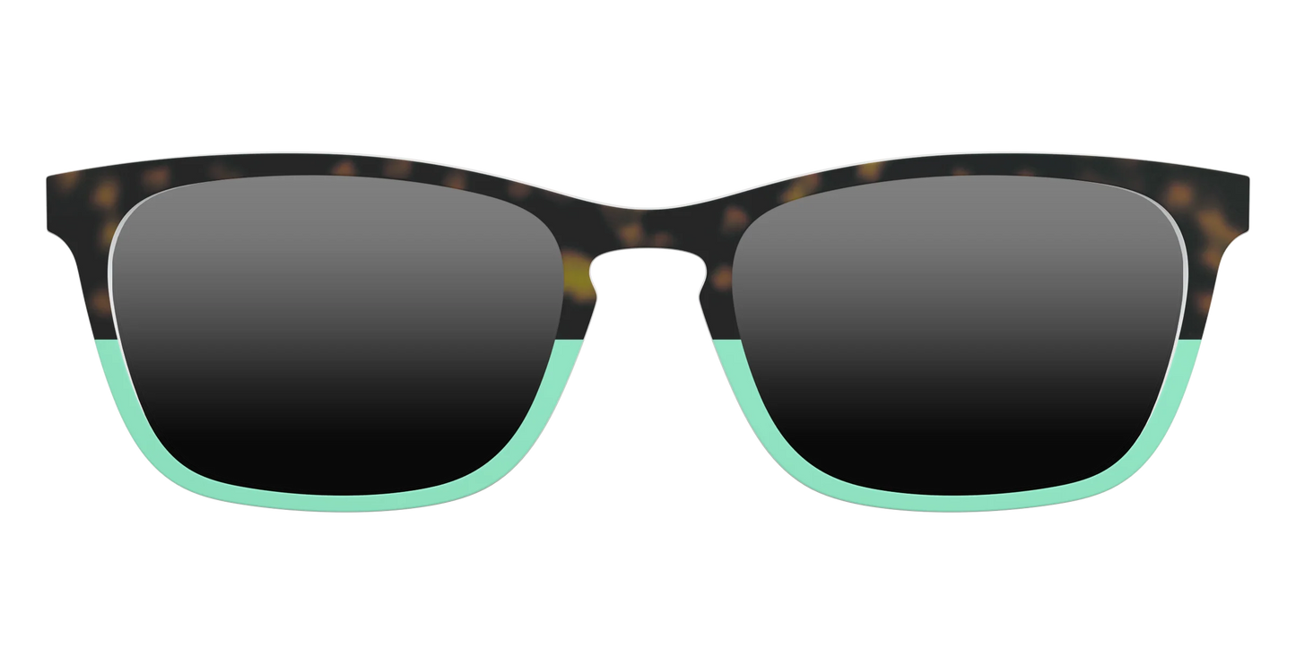 The Polarized Matcha Split Sun Top
