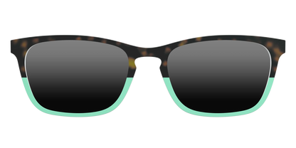 The Polarized Matcha Split Sun Top